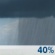 Thursday: A chance of showers, with thunderstorms also possible after 1pm.  Partly sunny, with a high near 86. South wind around 10 mph, with gusts as high as 20 mph.  Chance of precipitation is 40%.